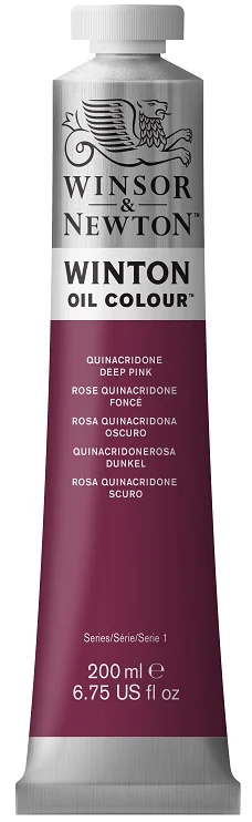 W&N YAĞLI BOYA WINTON 200 ML QUINACRIDONE DEEP PINK 250 WN-1437250