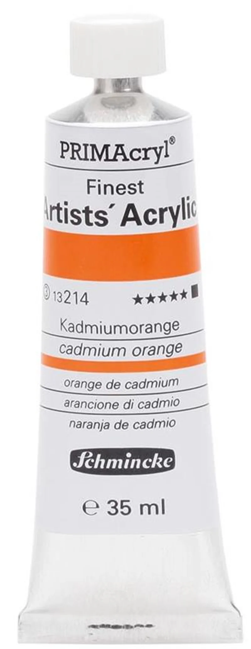 SCHMİNCKE PRİMACRYL ARTİST AKRİLİK BOYA 35 ML SERİ 3 214 CADMİUM ORANGE 13214009