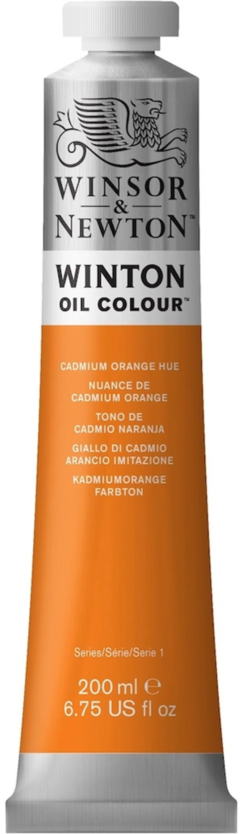 W&amp;N YAĞLI BOYA WINTON 200 ML CADMIUM ORANGE HUE 090 (4) WN-1437090