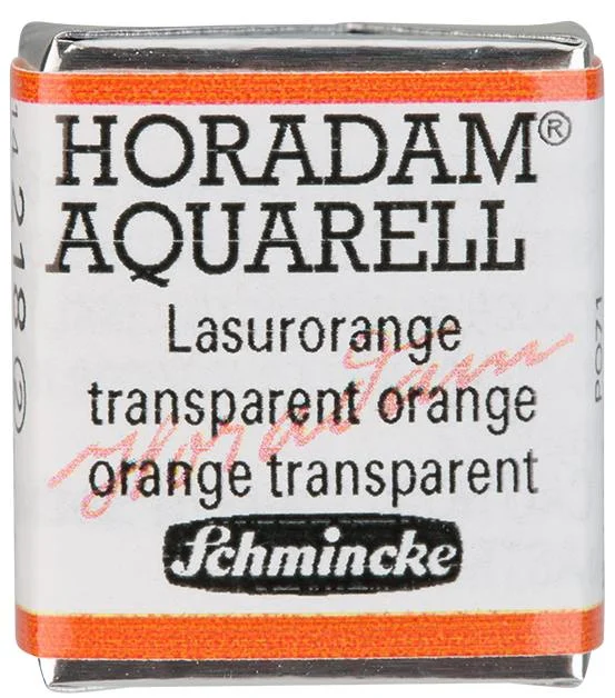 SCHMİNCKE HORADAM AQUARELL ARTİST SULU BOYA TRANSLUCENT ORANGE 1/2 TAB. 14218044