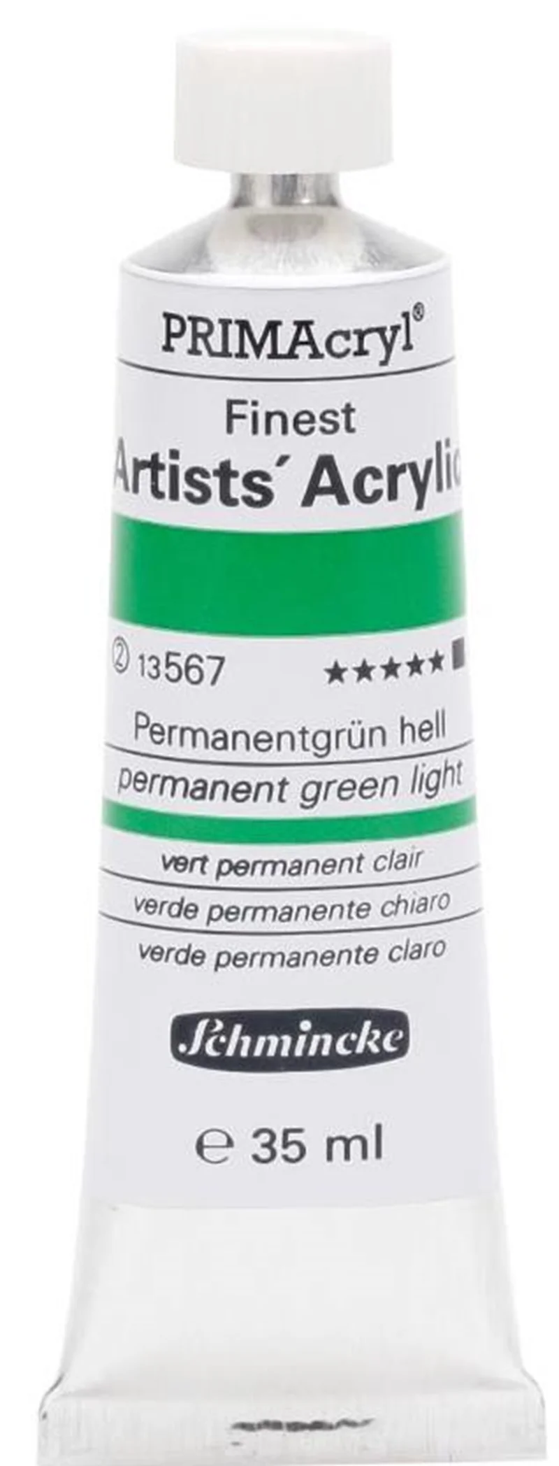 SCHMİNCKE PRİMACRYL ARTİST AKRİLİK BOYA 35 ML SERİ 2 567 PERMANENT GREEN LİGHT 13567009