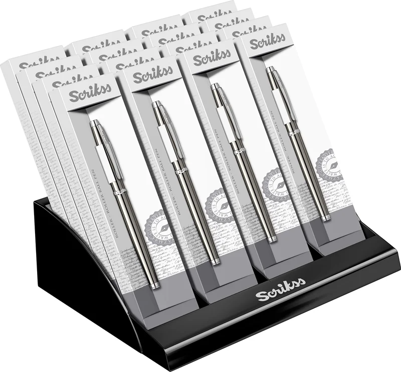 SCRIKSS ROLLER KALEM 800 16 LI STAND TITANYUM KROM