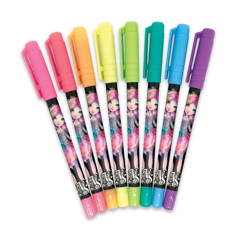 NEBULOUS STARS JEL KALEM GEL PEN 8 COLOR 12 Lİ SET METALLIC 6939-1