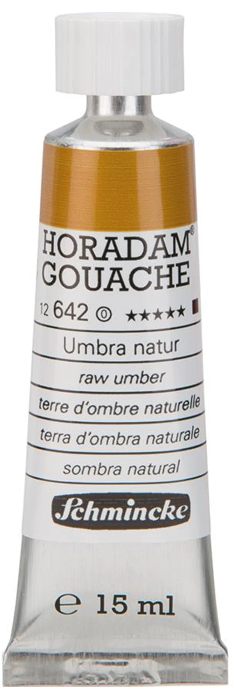 SCHMİNCKE HORADAM GOUACHE ARTİST GUAJ BOYA 15 ML SERİ 1 642 RAW UMBER 12642006