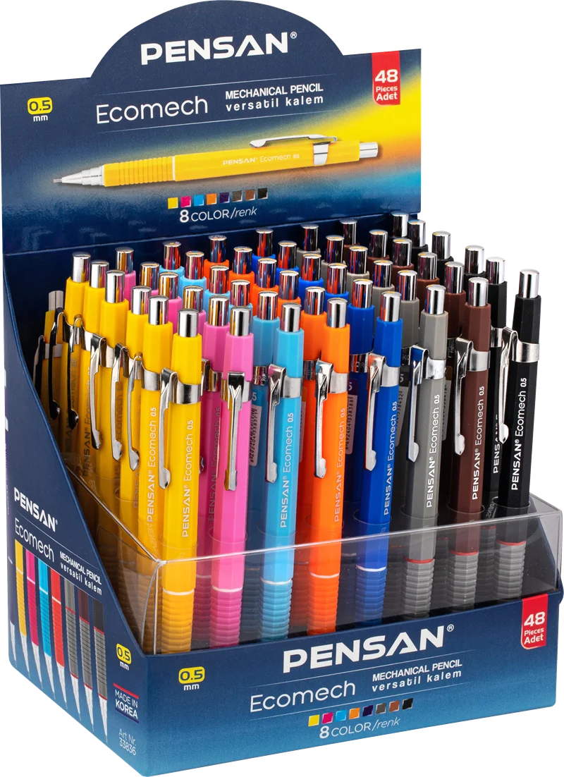PENSAN VERSATİL KALEM ECOMECH 0.9 48 Lİ 33836