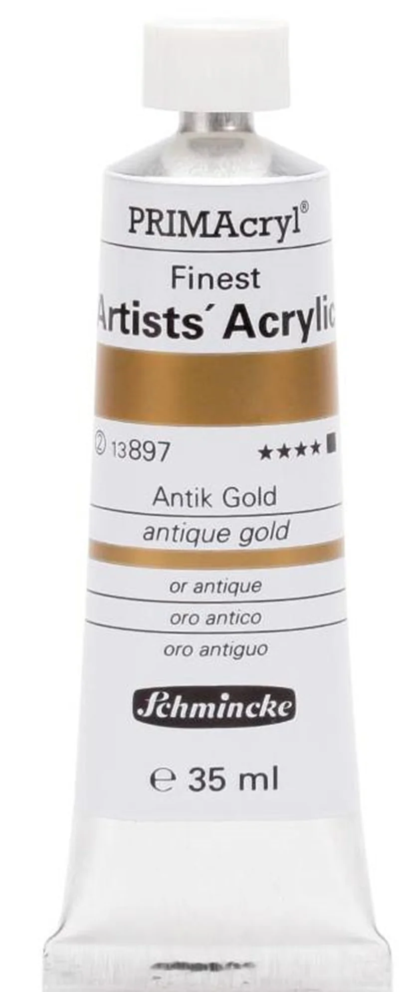 SCHMİNCKE PRİMACRYL ARTİST AKRİLİK BOYA 35 ML SERİ 2 897 ANTİQUE GOLD 13897009