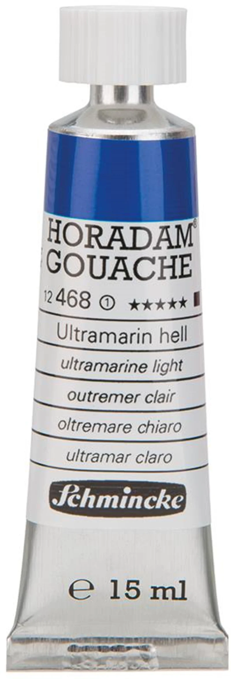 SCHMİNCKE HORADAM GOUACHE ARTİST GUAJ BOYA 15 ML SERİ 1 468 ULTRAMARİNE LİGHT 12468006