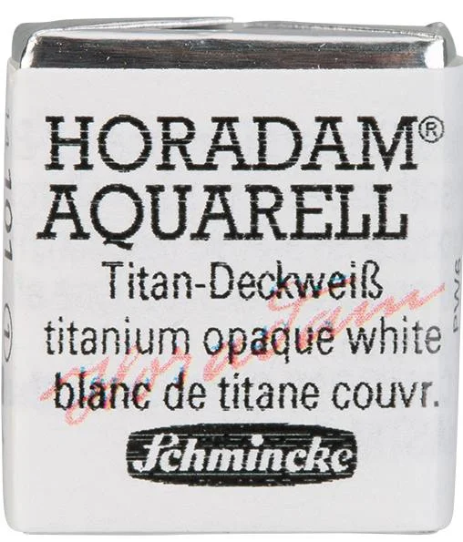 SCHMİNCKE HORADAM AQUARELL ARTİST SULU BOYA TİTANİUM-OPAQUE WHİTE 1/2 TAB. 14101044
