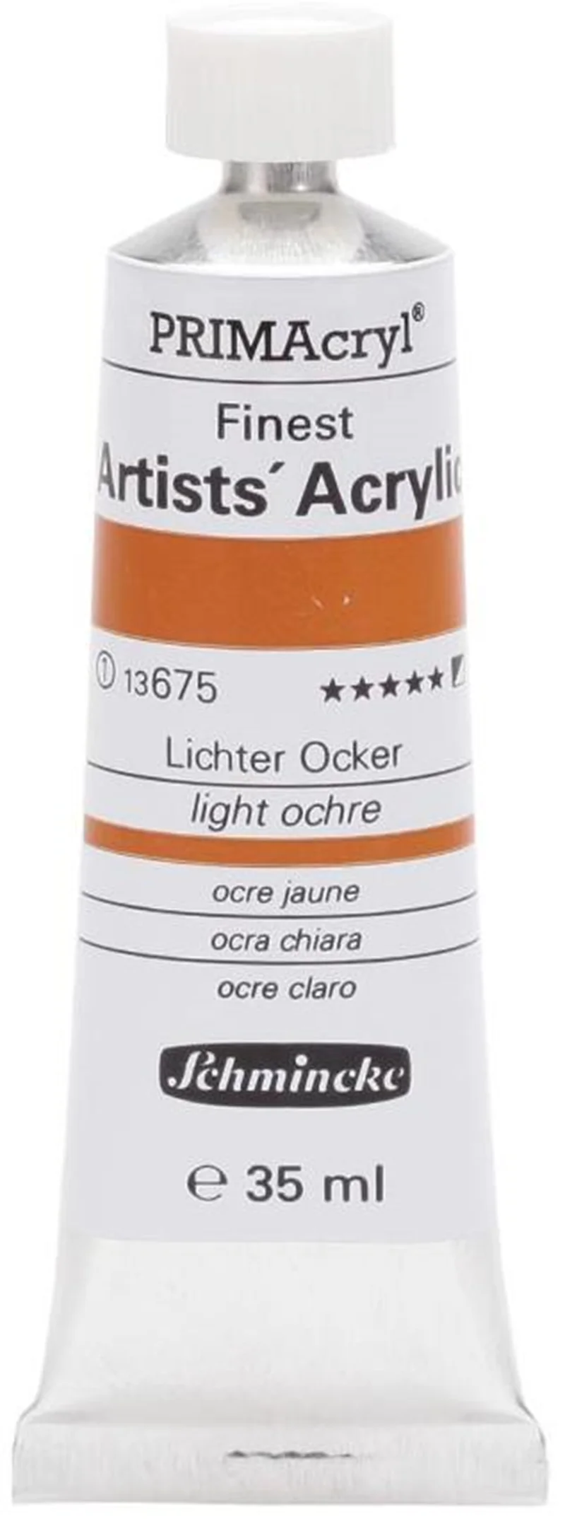 SCHMİNCKE PRİMACRYL ARTİST AKRİLİK BOYA 35 ML SERİ 1 675 LİGHT OCHRE 13675009