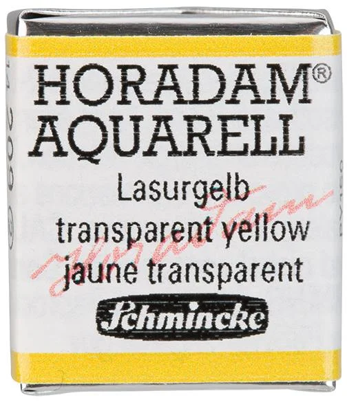 SCHMİNCKE HORADAM AQUARELL ARTİST SULU BOYA YARIM TABLET SERİ 2 209 TRANSLUCENT YELLOW 14209044