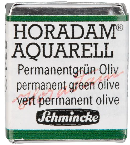 SCHMİNCKE HORADAM AQUARELL ARTİST SULU BOYA PERMANENT GREEN OLİVE 1/2 TAB. 14534044