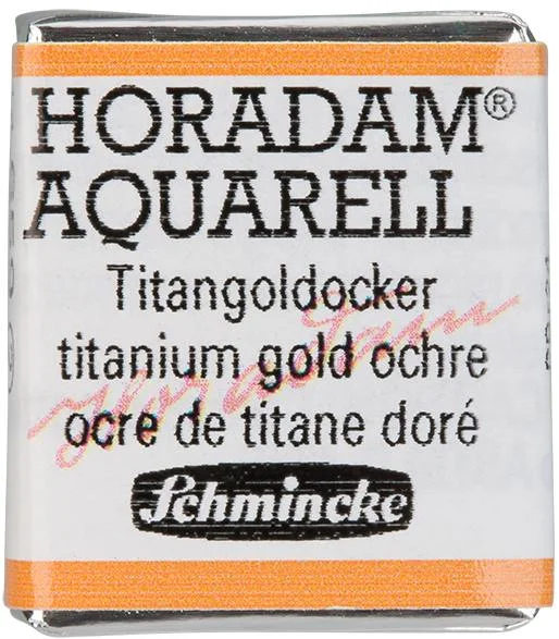 SCHMİNCKE HORADAM AQUARELL ARTİST SULU BOYA TİTANİUM GOLD OCHRE 1/2 TAB. 14659044