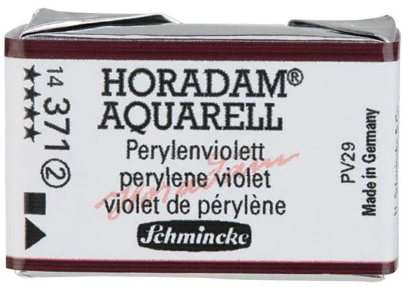 SCHMİNCKE HORADAM AQUARELL ARTİST SULU BOYA TAM TABLET SERİ 2 371 PERYLENE VİOLET 14371043
