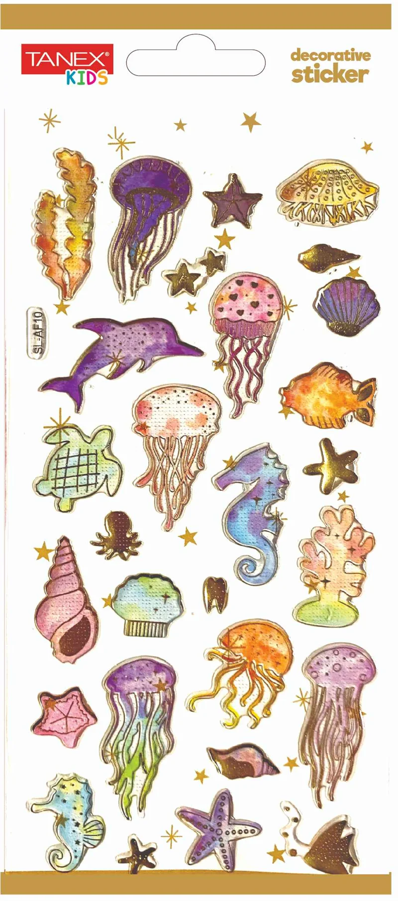 TANEX ETİKET DECORATİVE STICKER-3 PUFFY 5 ADET TNX-5002