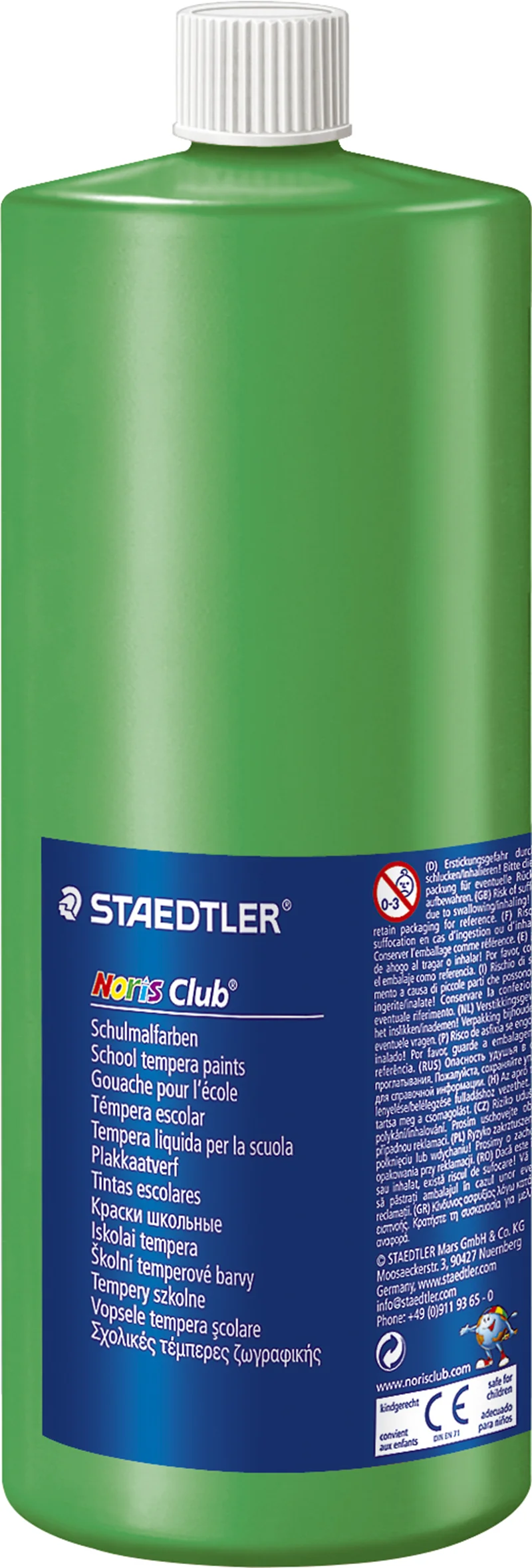 STAEDTLER TEMPERA BOYA NORIS CLUP 1000 ML AÇIK YEŞİL 8850-52