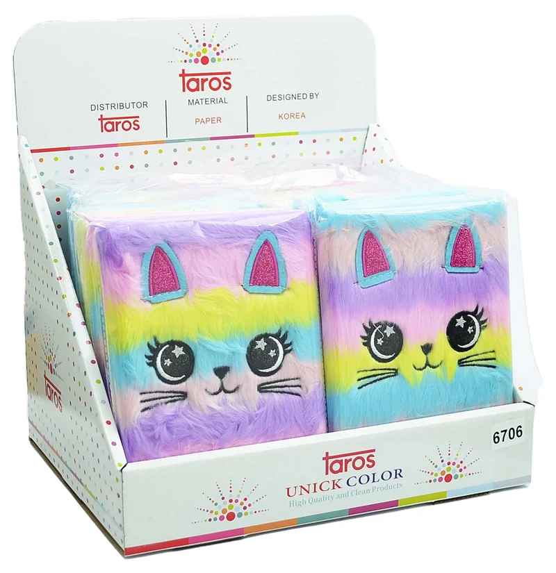 PASİF UNICK COLOR HATIRA DEFTERİ ELEGANCE PELUŞ 6706