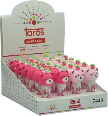 UNICK COLOR STICK YAPIŞTIRICI ÇİLEK AYI 24 LÜ 7440