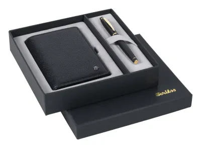 SCRIKSS HEDİYELİK SET DR 239 35 DOLMA KALEM MAT SİYAH + JOTTER SİYAH