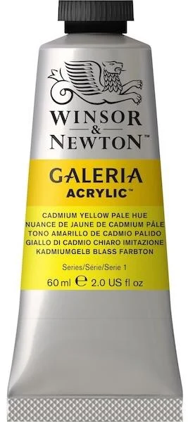 W&amp;N AKRİLİK BOYA GALERIA 60 ML CADMIUM YELLOW PALE HUE 114 WN-2120114