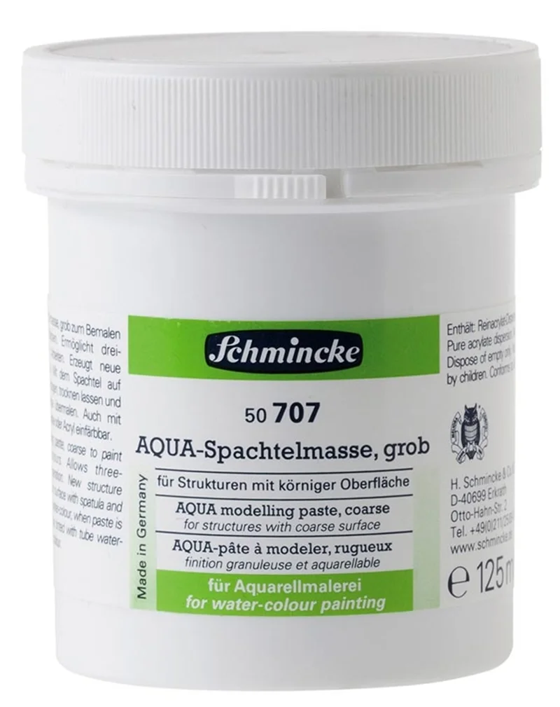 SCHMİNCKE MEDİUM 707 AQUA MODELLİNG PASTE COARSE KALIN ASTAR 125 ML 50707047