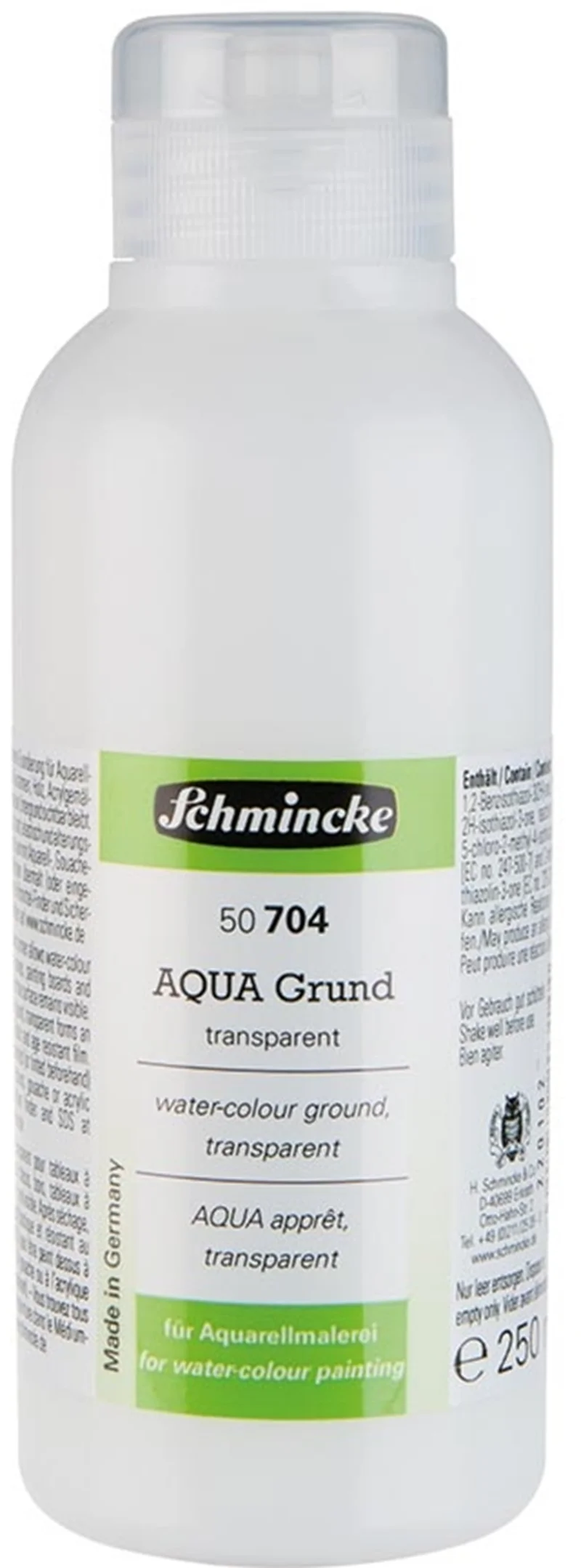 SCHMİNCKE MEDİUM 704 AQUA PRİMER TRANSPARENT ASTAR 250 ML 50704027