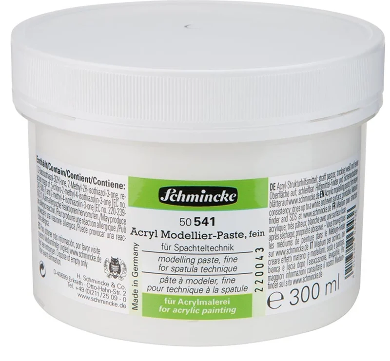 SCHMİNCKE MEDİUM 541 MODELLİNG PASTE FİNE MODEL HAMURU İNCE KIVAM 250 ML 50541048