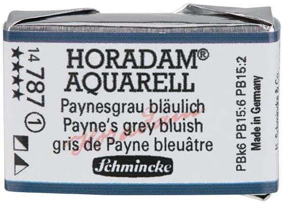 SCHMİNCKE HORADAM AQUARELL ARTİST SULU BOYA TAM TABLET SERİ 1 787 PAYNE'S GREY BLUİSH 14787043