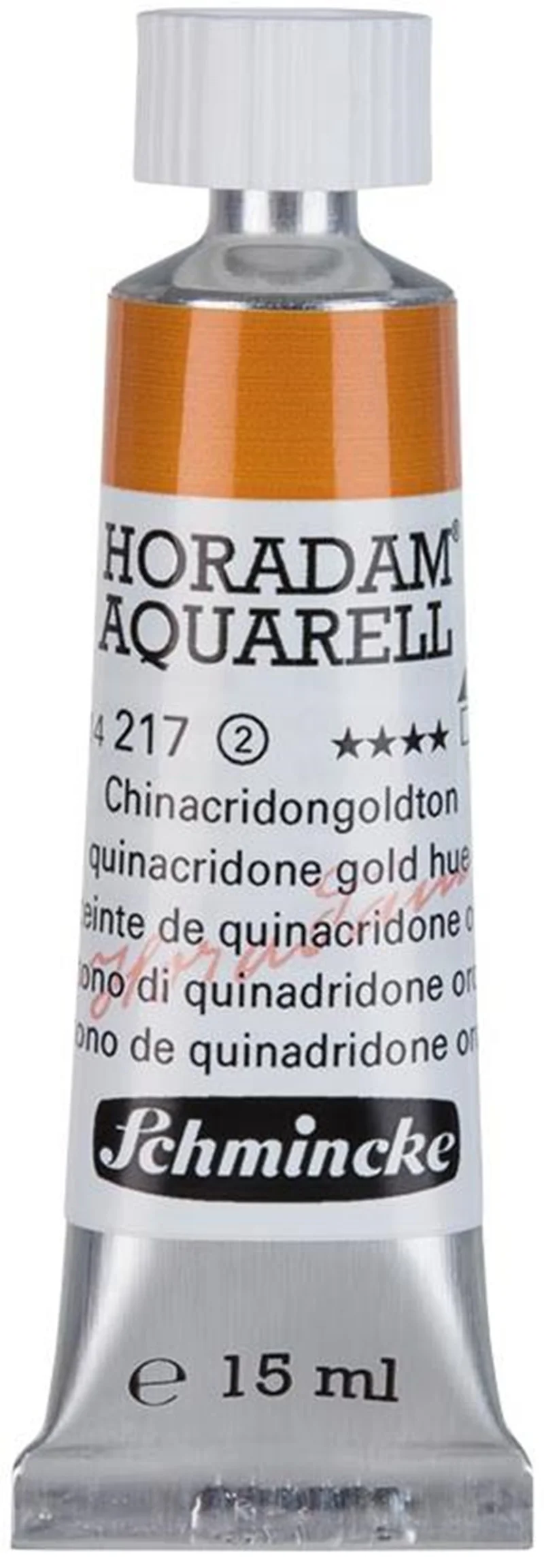SCHMİNCKE HORADAM AQUARELL ARTİST SULU BOYA 15 ML TÜP SERİ 2 217 GAMBOGE GUM MODERN 14217006
