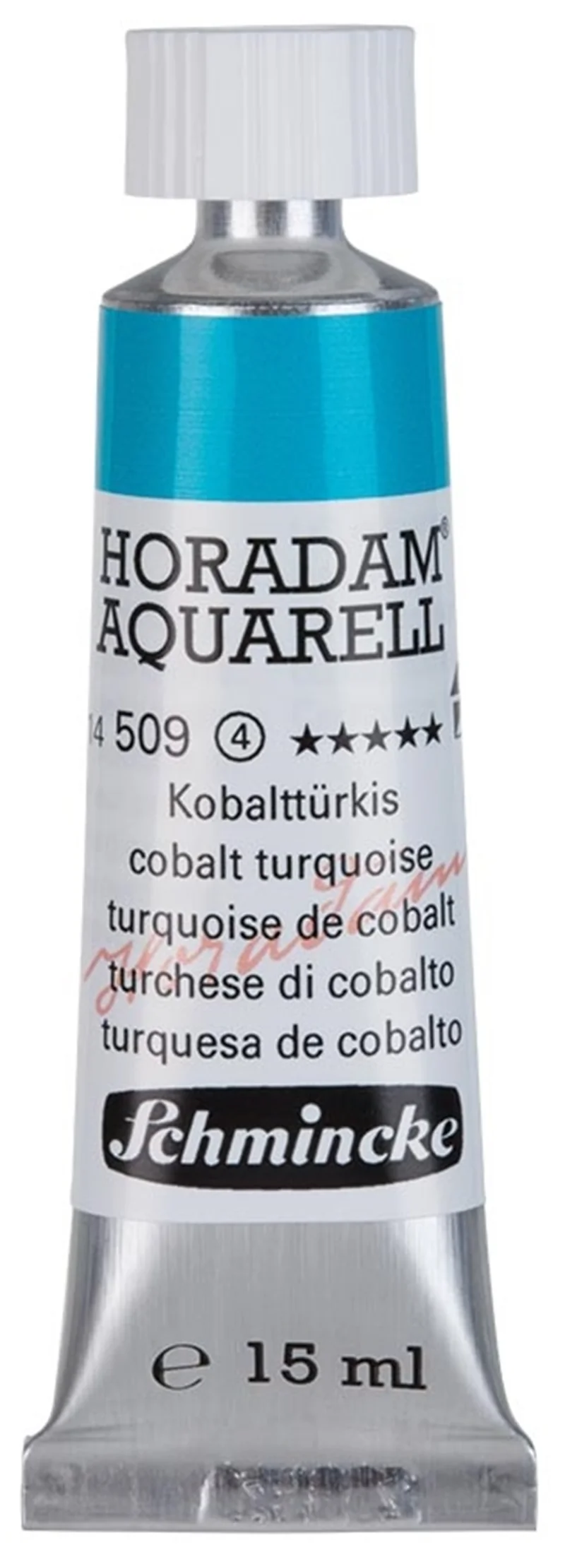 SCHMİNCKE HORADAM AQUARELL ARTİST SULU BOYA 15 ML TÜP SERİ 4 509 COBALT TURQUOİSE 14509006
