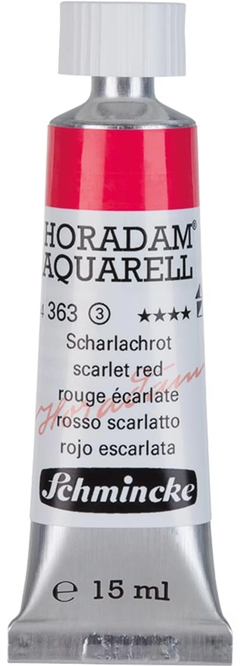 SCHMİNCKE HORADAM AQUARELL ARTİST SULU BOYA 15 ML TÜP SERİ 3 363 SCARLET RED 14363006