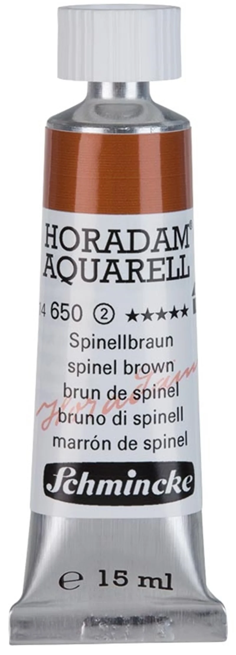 SCHMİNCKE HORADAM AQUARELL ARTİST SULU BOYA 15 ML TÜP SERİ 2 650 SPİNEL BROWN 14650006