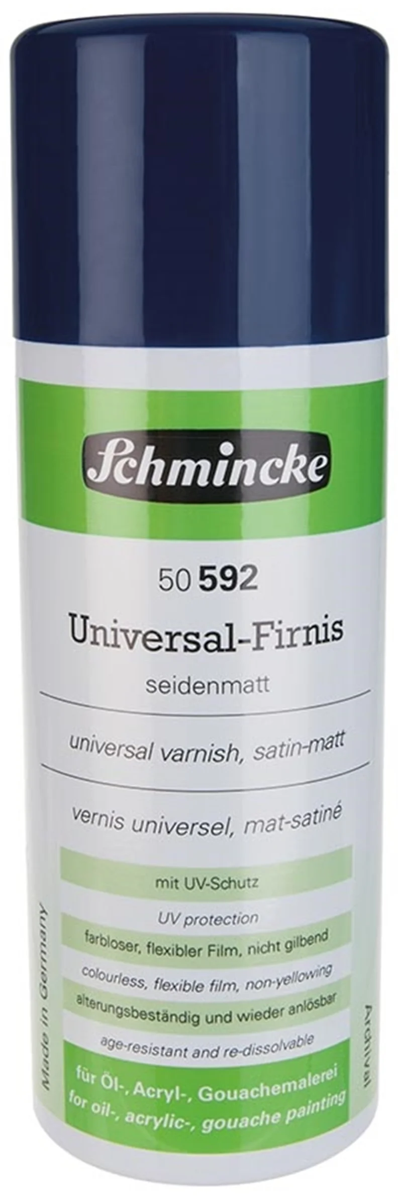 SCHMİNCKE UNİVERSAL VARNİSH GENEL AMAÇLI UV KORUMALI SATEN MAT FİNAL SPREY VERNİK 400 ML 50592 50592