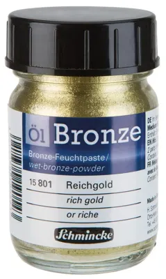 SCHMİNCKE OİL BRONZE YAĞLI BOYA YALDIZ PİGMENT 50 ML 801 RİCH GOLD 15801024