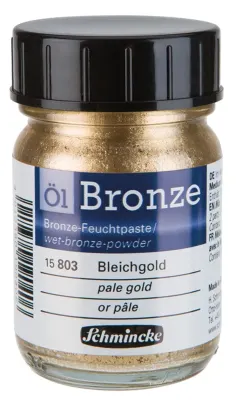 SCHMİNCKE OİL BRONZE YAĞLI BOYA YALDIZ PİGMENT 50 ML 803 PALE GOLD 15803024