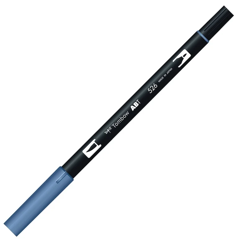 TOMBOW AB-T DUAL BRUSH PEN GRAFİK KALEMİ TRUE BLUE (526) T-AB-T 526