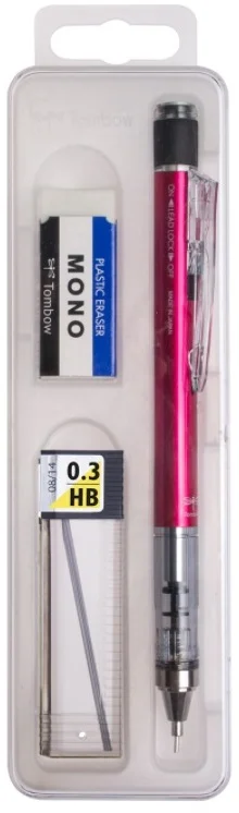TOMBOW VERSATİL KALEM MONO GRAPH OKUL SETİ 0.3 PEMBE KUTULU T-SH-MG 81R3.K3