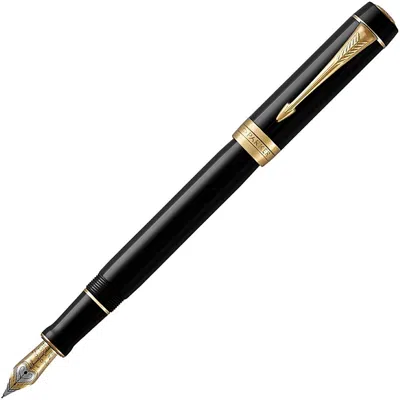 PARKER DOLMA KALEM DUOFOLD M UÇ CENT GT SİYAH 1931382