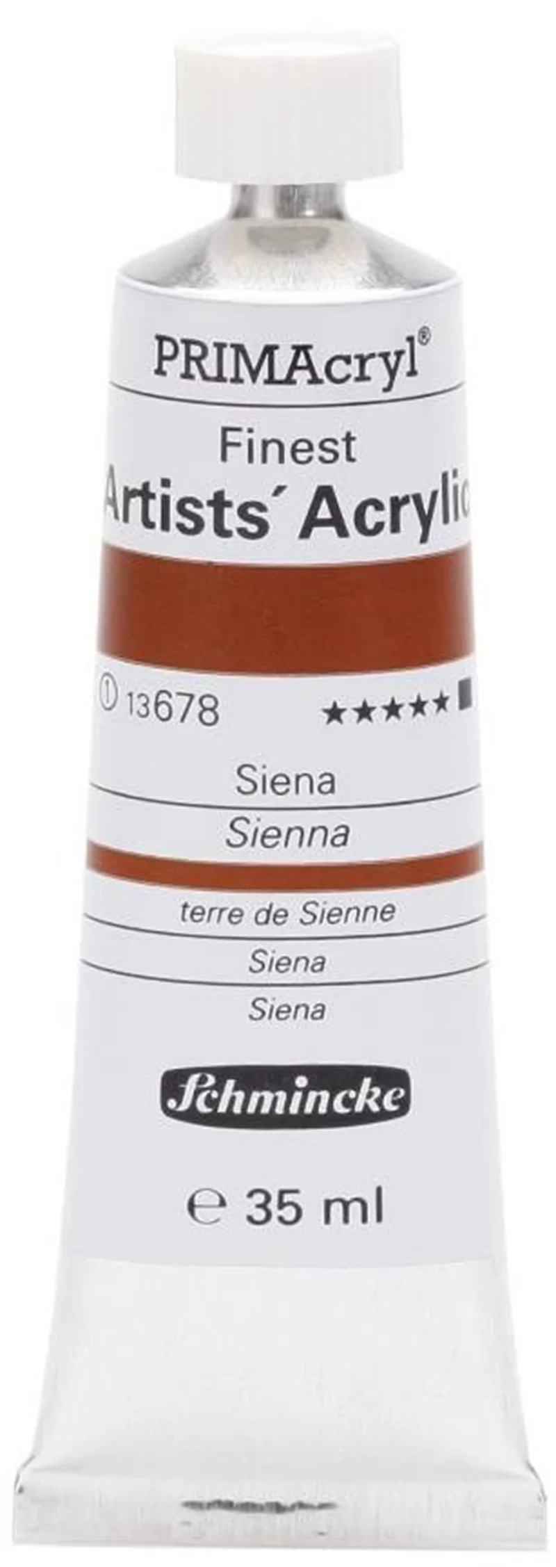 SCHMİNCKE PRİMACRYL ARTİST AKRİLİK BOYA 35 ML SERİ 1 678 SİENNA 13678009