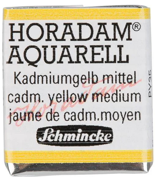 SCHMİNCKE HORADAM AQUARELL ARTİST SULU BOYA CADMİUM YELLOW MİDDLE 1/2 TAB. 14225044