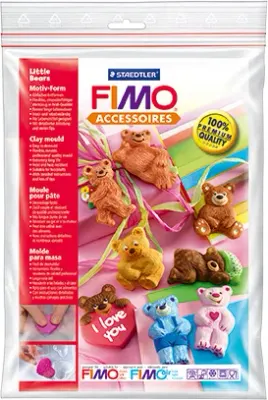 FIMO AKSESUAR MOULD KÜÇÜK AYILAR 8742 03 05