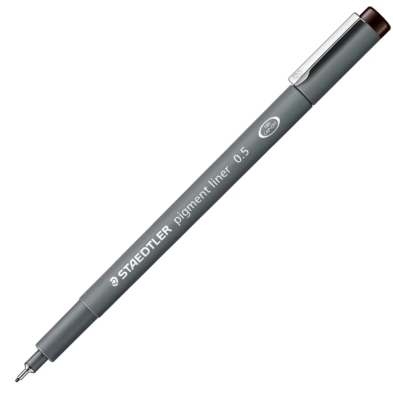 STAEDTLER PIGMENT LINER 0.5 KAHVERENGİ 308 05-76