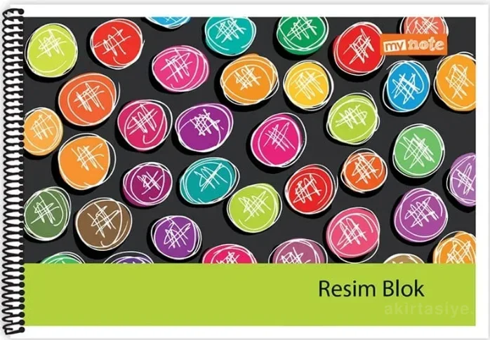 MYNOTE RESİM DEFTERİ KARTON KAPAK SPİRALLİ 25x35 25 YP 2094