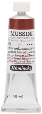 SCHMİNCKE MUSSİNİ ARTİST YAĞLI BOYA 35 ML SERİ 1 661 NATURAL BURNT SİENNA 10661009