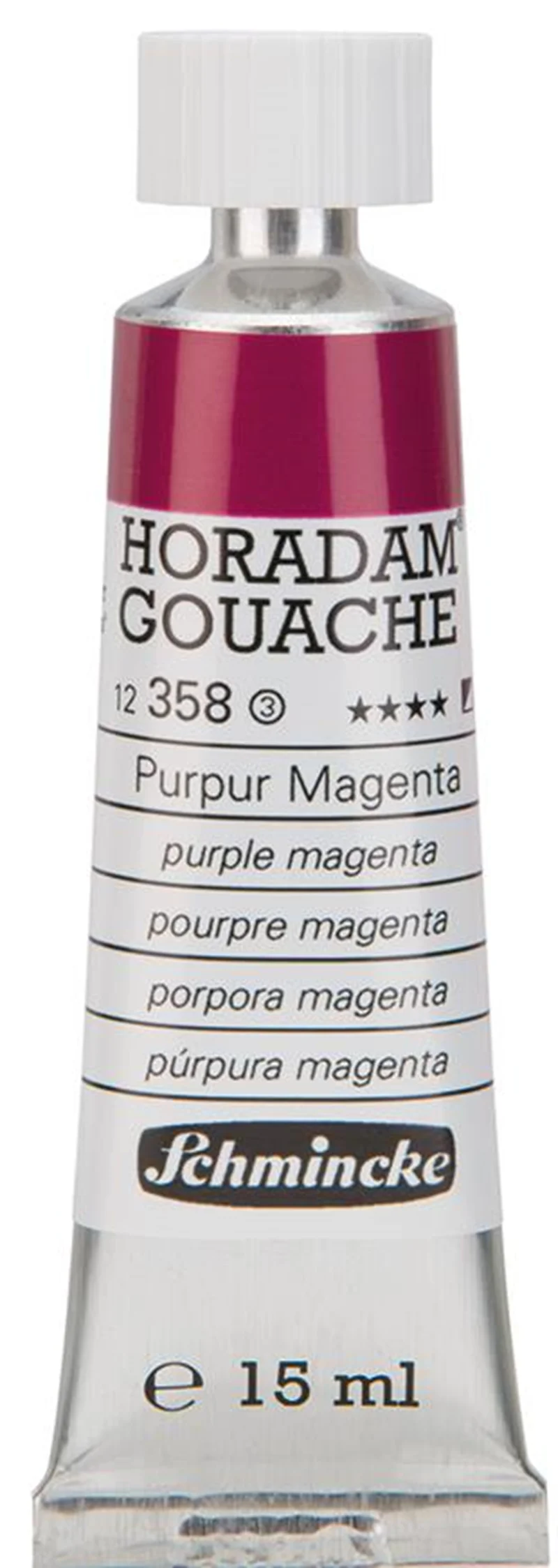 SCHMİNCKE HORADAM GOUACHE ARTİST GUAJ BOYA 15 ML SERİ 3 358 PURPLE MAGENTA 12358006