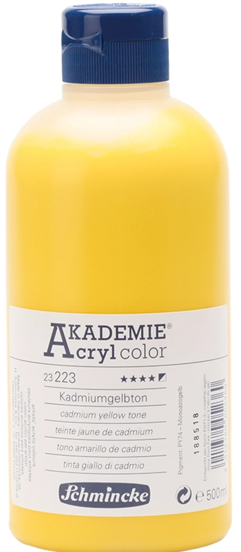SCHMİNCKE AKADEMİE AKRİLİK BOYA 500 ML 223 CADMİUM YELLOW HUE 23223028