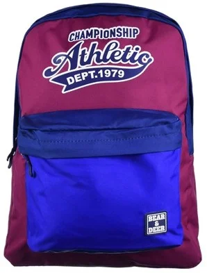 B&amp;D SIRT ÇANTASI ATHLETIC SINGLE TEK GÖZLÜ BORDO BD-CN0009