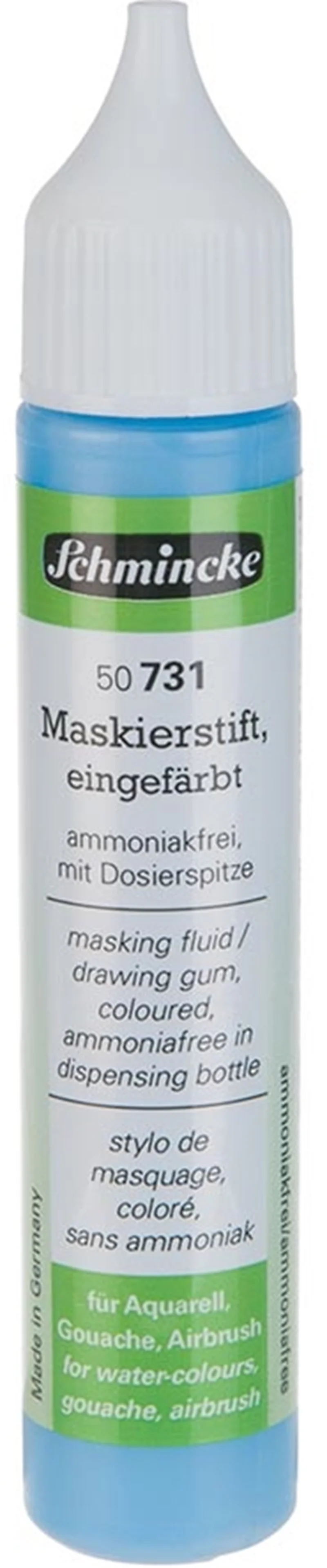 SCHMİNCKE MEDİUM 731 MASKİNG FLUİD RENKLİ MASKELEME SIVISI 25 ML 50731005