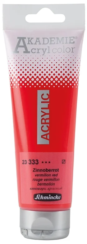 SCHMİNCKE AKADEMİE AKRİLİK BOYA 120 ML 333 VERMİLİON RED 23333012