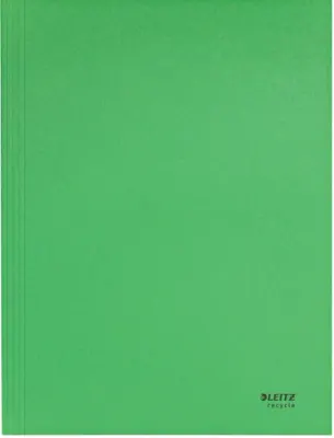 LEITZ İNCE DOSYA RECYCLE KARTON A4 L-3906 YEŞİL