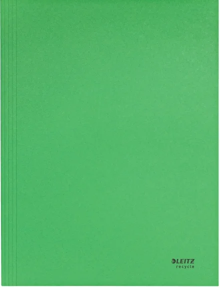 LEITZ İNCE DOSYA RECYCLE KARTON A4 L-3906 YEŞİL
